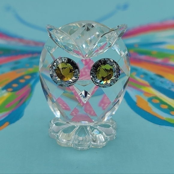 Swarovski Crystal Owl Figurine - Picture 2 of 16